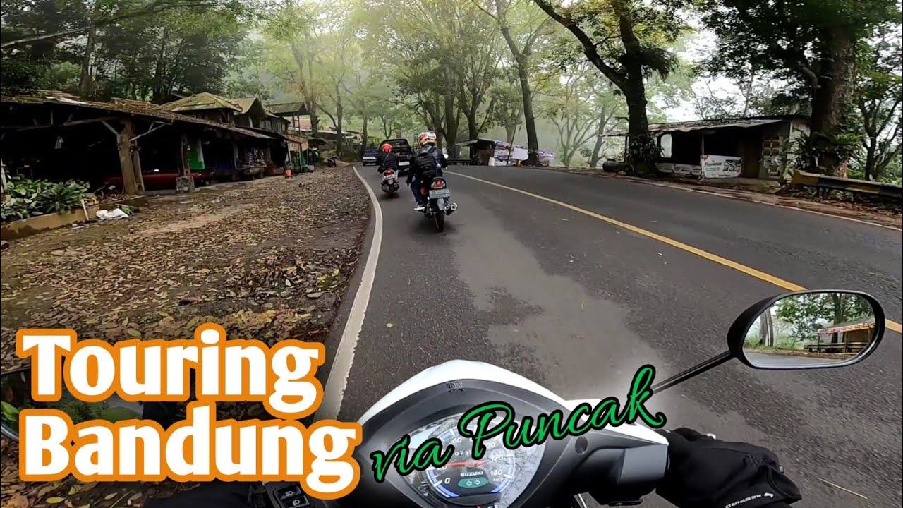 TOURING NAIK SUZUKI ADDRESS KE BANDUNG ‼️