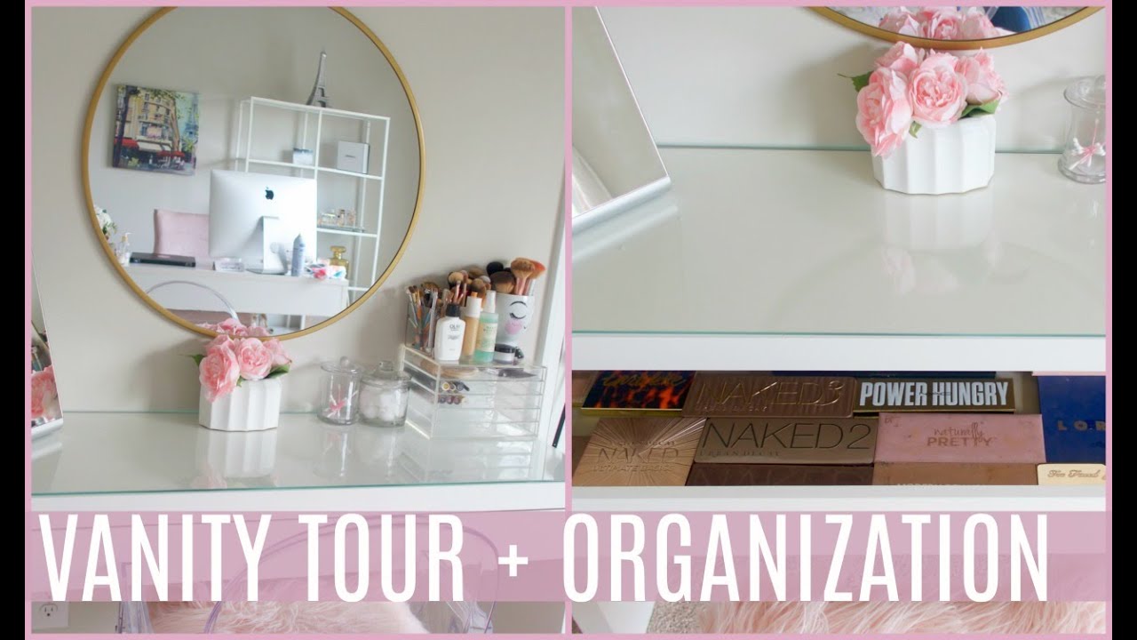 VANITY TOUR 2020 | MAKEUP DECLUTTER AND ORGANIZATION