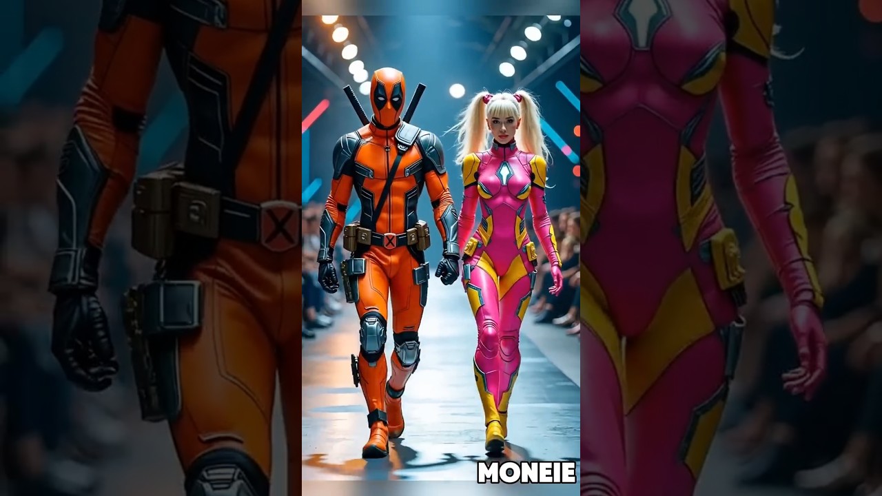 Deadpool and Iron-girl growth #marvel #shorts #short