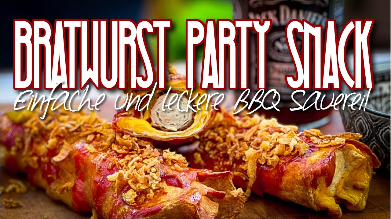 BBQ Bratwurst Rolls - Wieder mal ein richtiges BBQ Rezept #bbq #grillen #rezeptidee