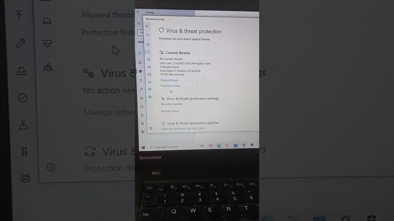 How to Use Microsoft Defender Offline Scan🔥|Protect Your PC from Hidden Threats#shorts#OfflineScan