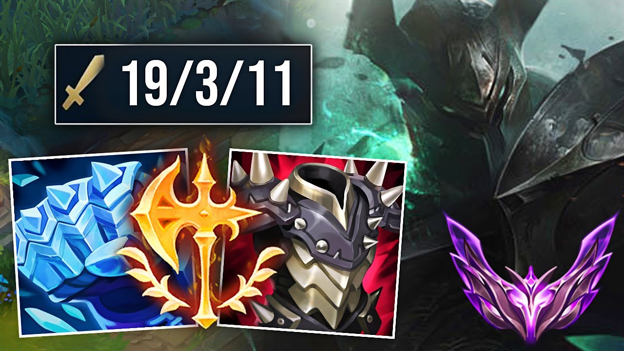 This guy got Master Tier spamming Tank Mordekaiser.. and it's actually a 1v9 build wtf