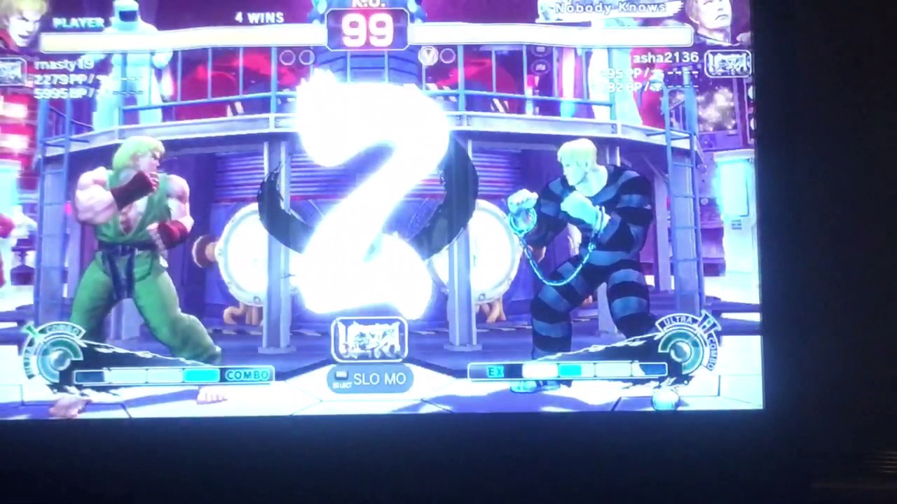 Ultra Street Fighter 4 endless battle (rnasty) ken vs Cody (asha2136)