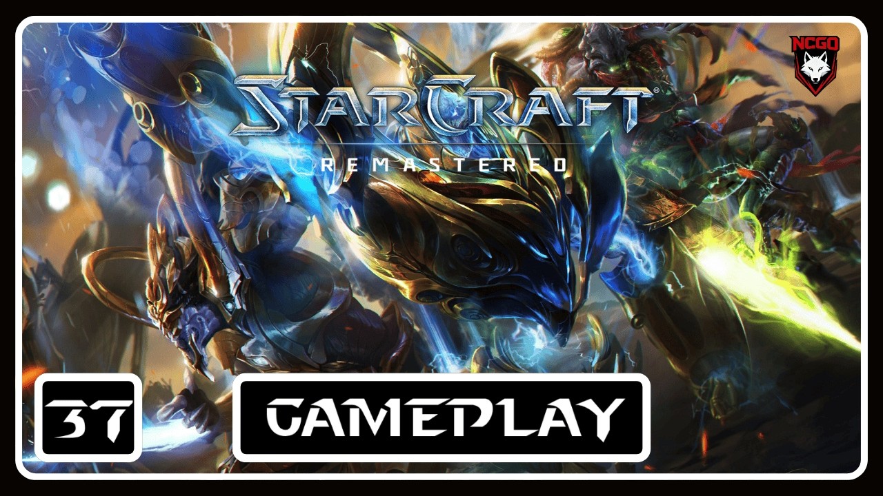 Starcraft 1 Brood War - Part 37 Protoss Campaign [4K 60FPS] Walkthrough - No Commentary