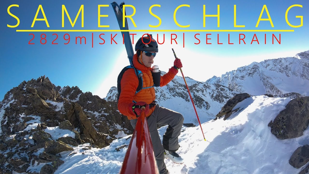 Samerschlag 2829m (Schartlkopf) - Eine spontane Skitour im Sellrain