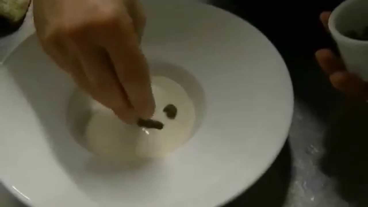 Cucine all'opera: Ristorante Quintilio - Uovo su crema di patate e spuma di Parmigiano Reggiano