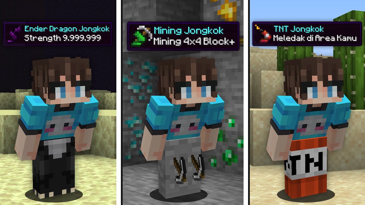 Minecraft Tapi Ada Berbagai Macam Jongkok dengan Kekuatan ..
