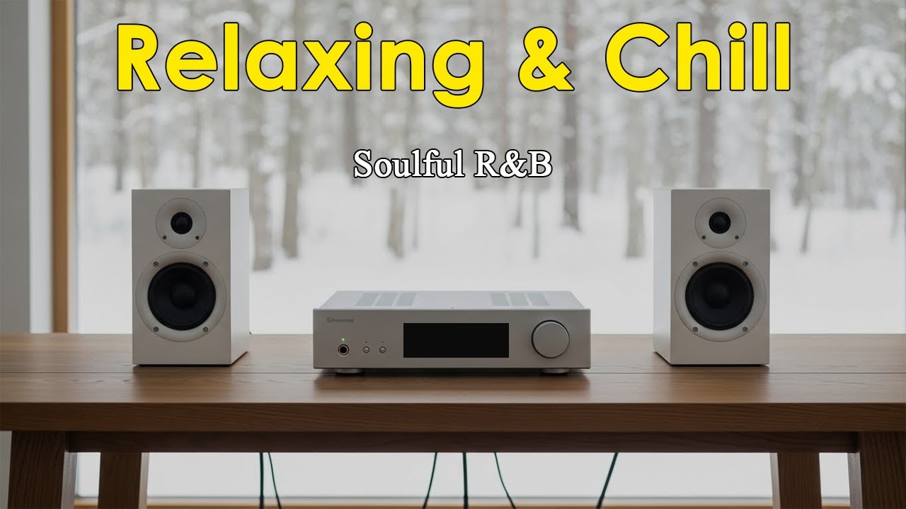Relaxing & Chill x Soulful R&B - Relaxation Warm Cafe Ambience for Study, Chill & Focus