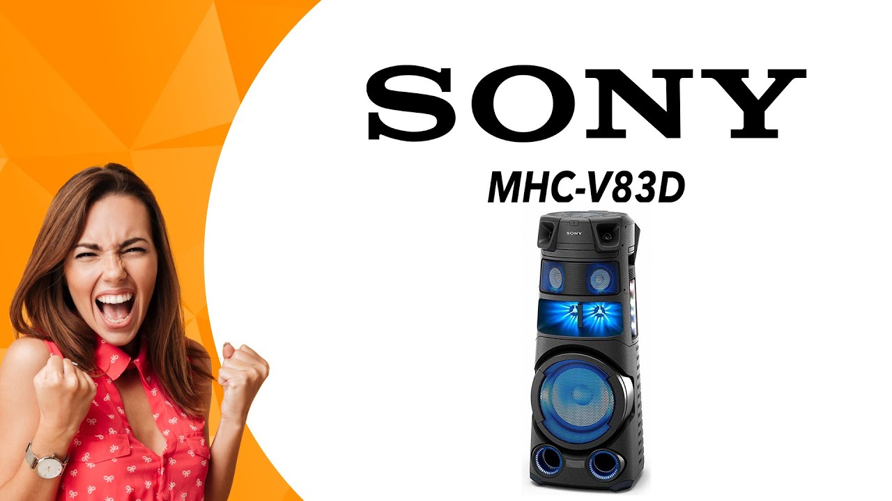 Power audio Sony MHC-V83D | Wideoprezentacja