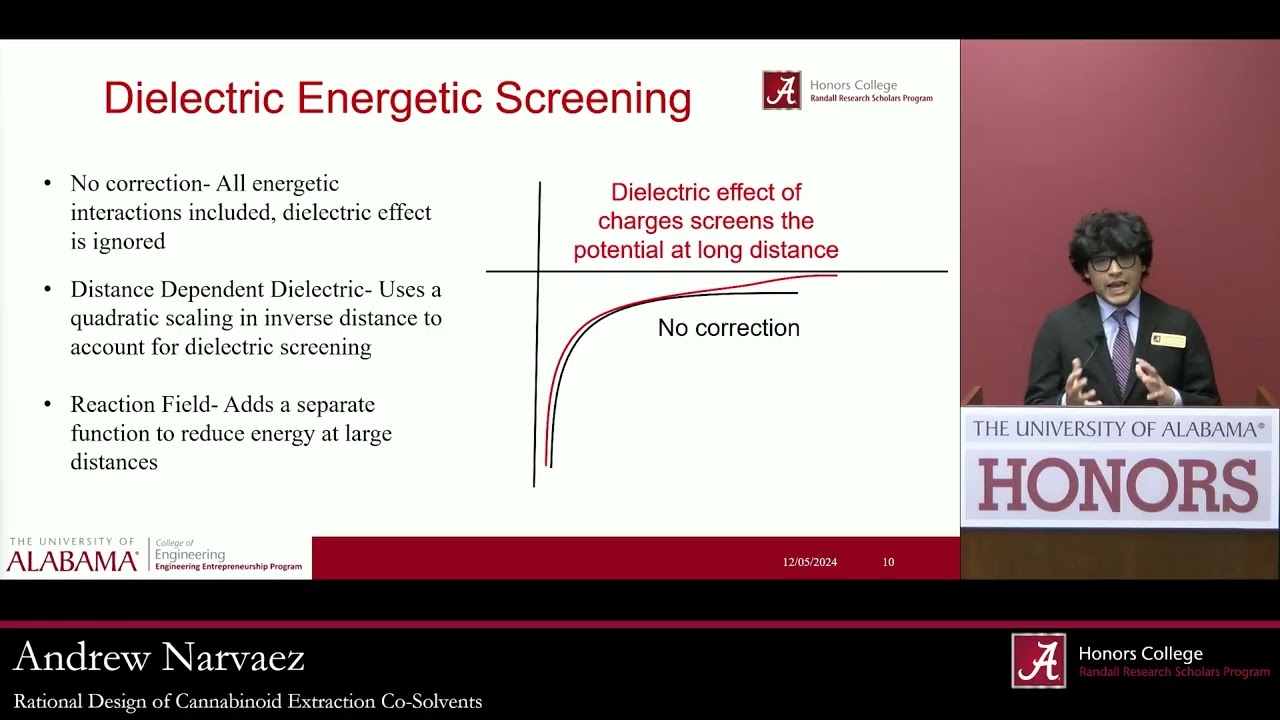 Rational Design of Cannabinoid Extraction Co-Solvents | Andrew Narvaez | RRS Live 2024