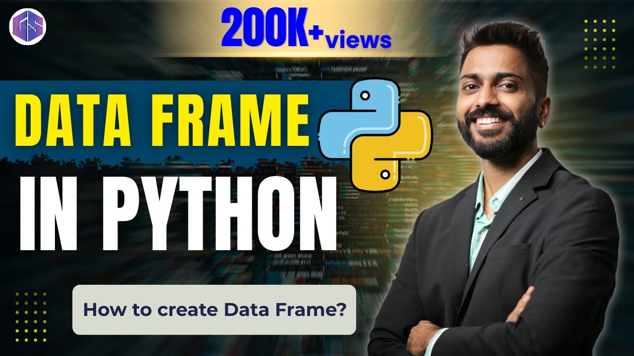 Lec-40:Data Frame in Python 🐍 | How to create Data Frame in Pandas | Reading Data from CSV files