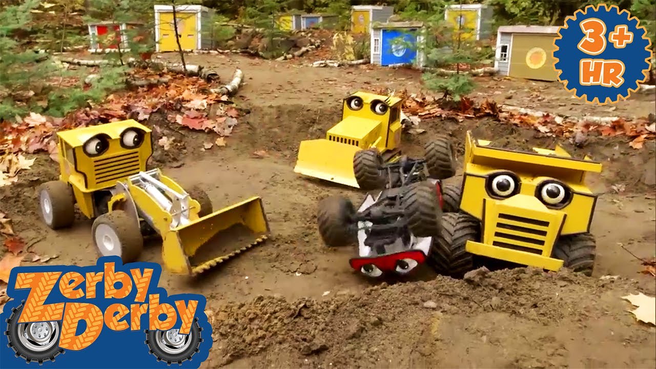 🚗🚨 Rescue Mission! | Toy Racing Cars Fun | Full Episodes | Zerby Derby | Scholastic Kids