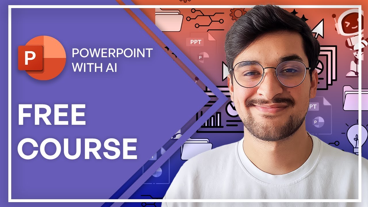 Бесплатный курс PowerPoint с искусственным интеллектом для начинающих (руководство по созданию пр...