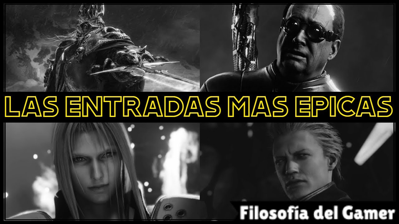 TOP 10 MEJORES ENTRADAS de JEFES en VIDEOJUEGOS - LAS ENTRADAS mas EPICAS JAMAS VISTAS