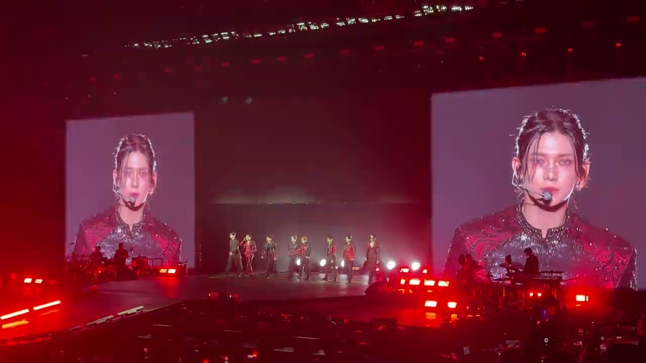 Ateez In Your Fantasy Tour 7/16/25 Baltimore MD Intro + Bouncy ( K-Hot Chili Peppers)
