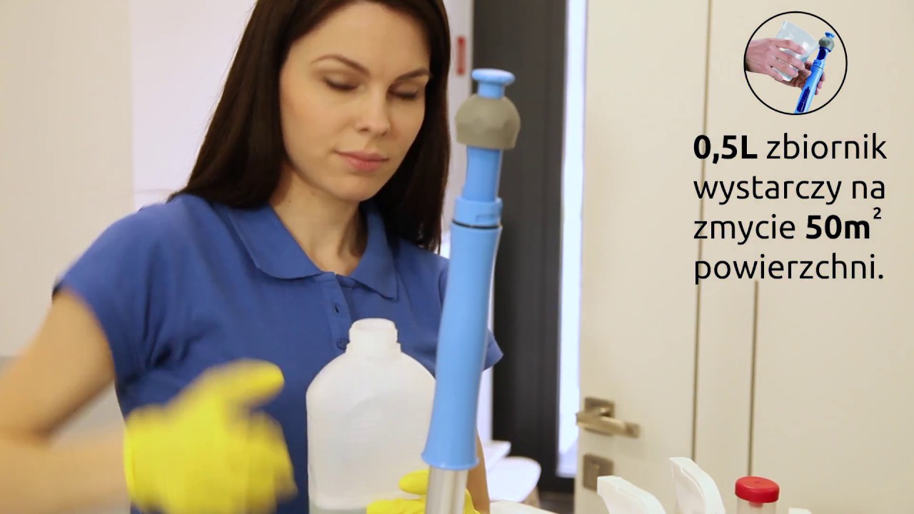 Spray mop dla szpitali. CEG - profesjonalny sprzęt do sprzątania. Czystość.