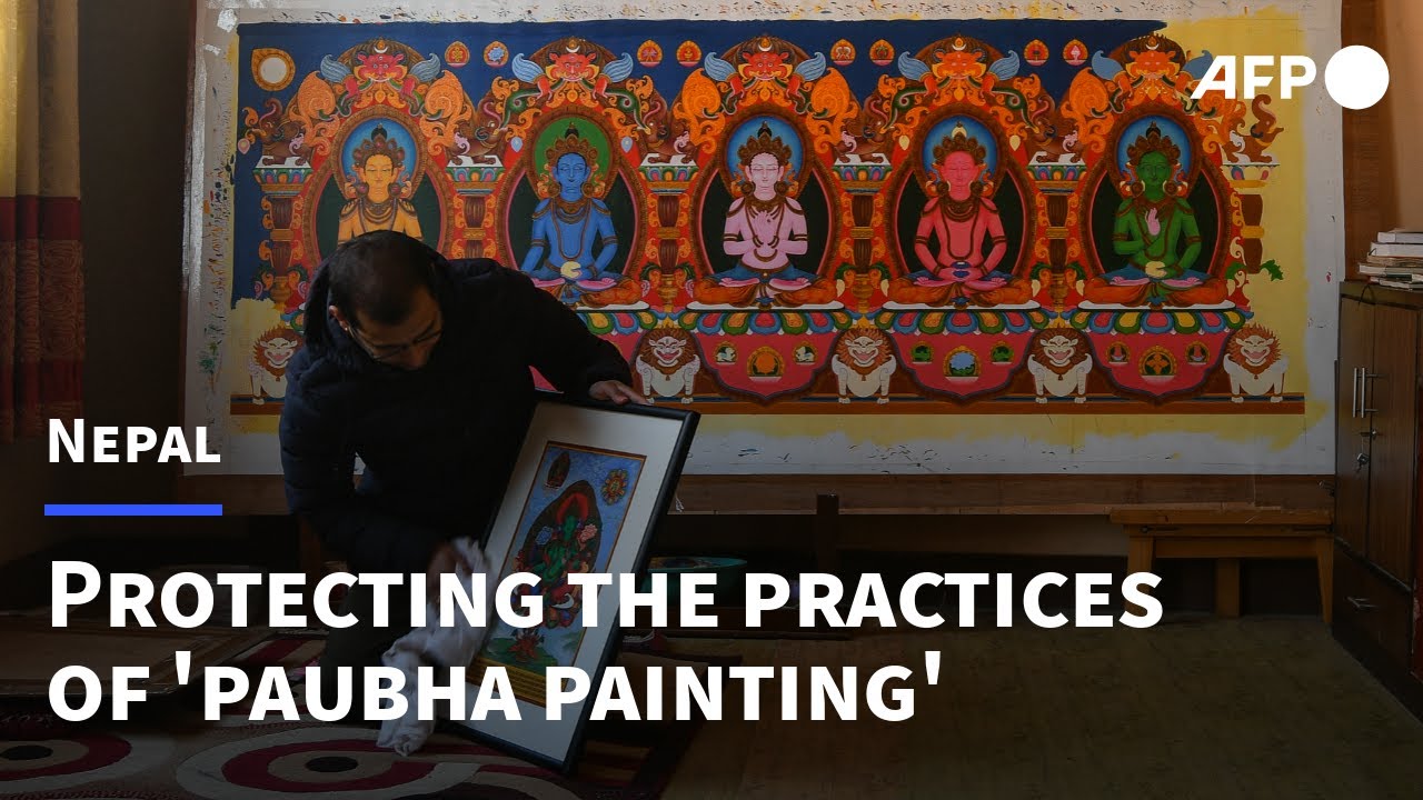 Nepal artist breathes life into sacred painting tradition | AFP