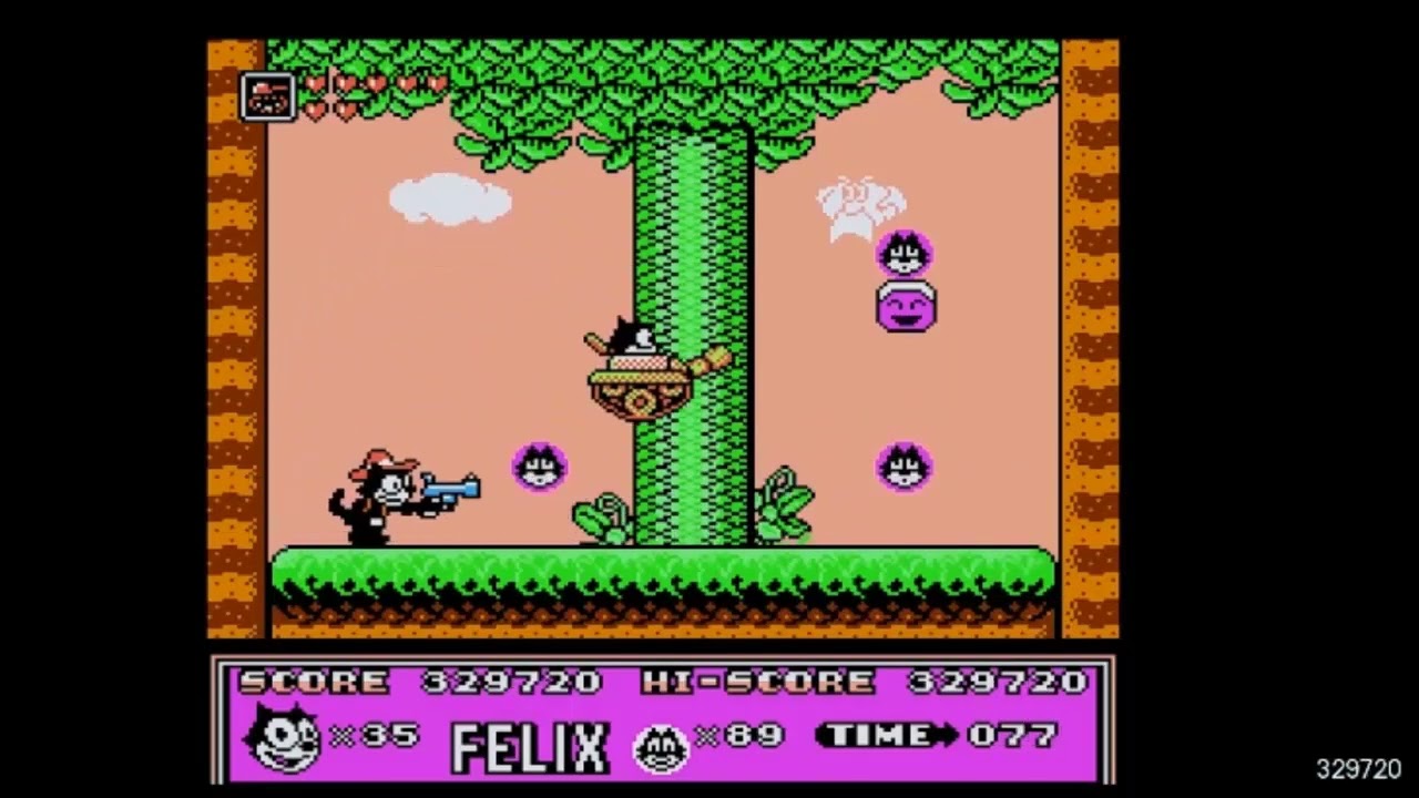Felix The Cat ( NES) -  All bosses - Boss rush - Todos los jefes