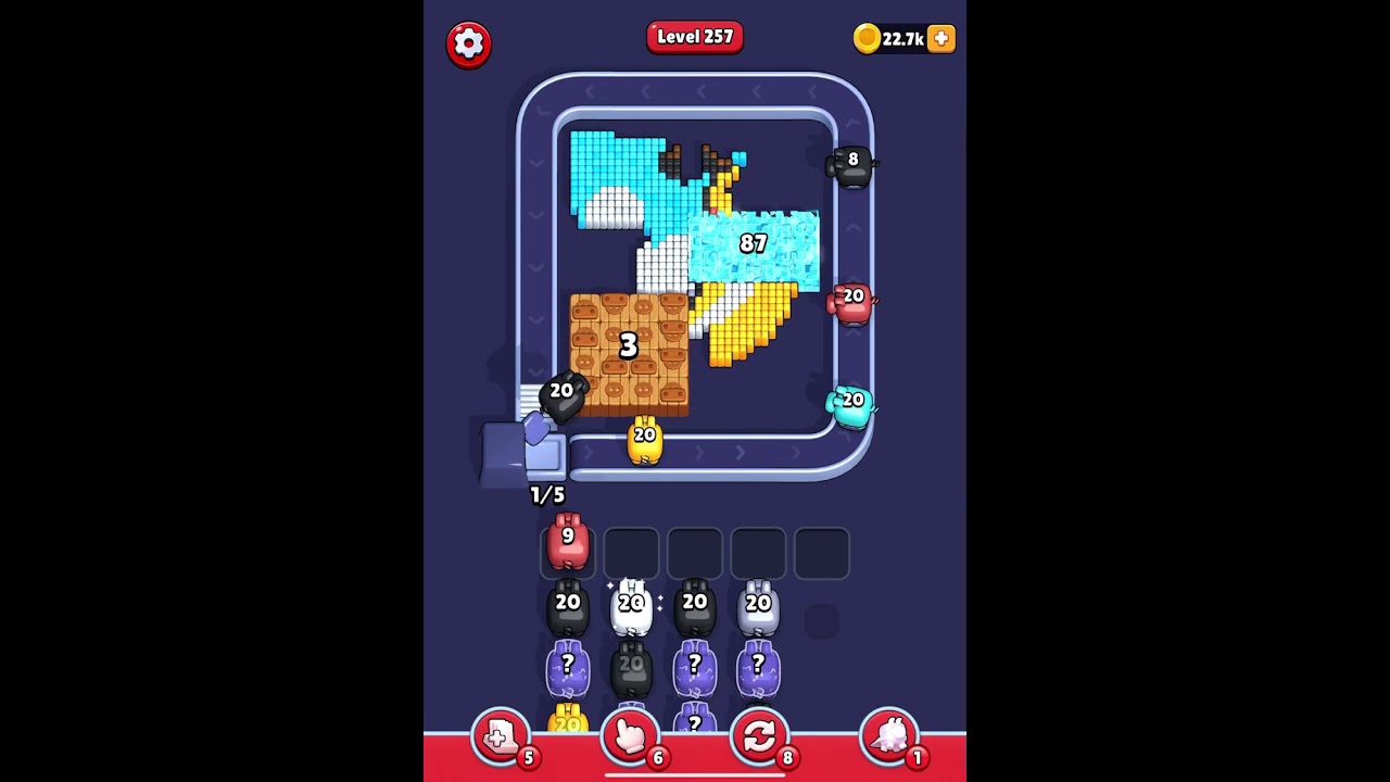 Pixel Flow Level 257