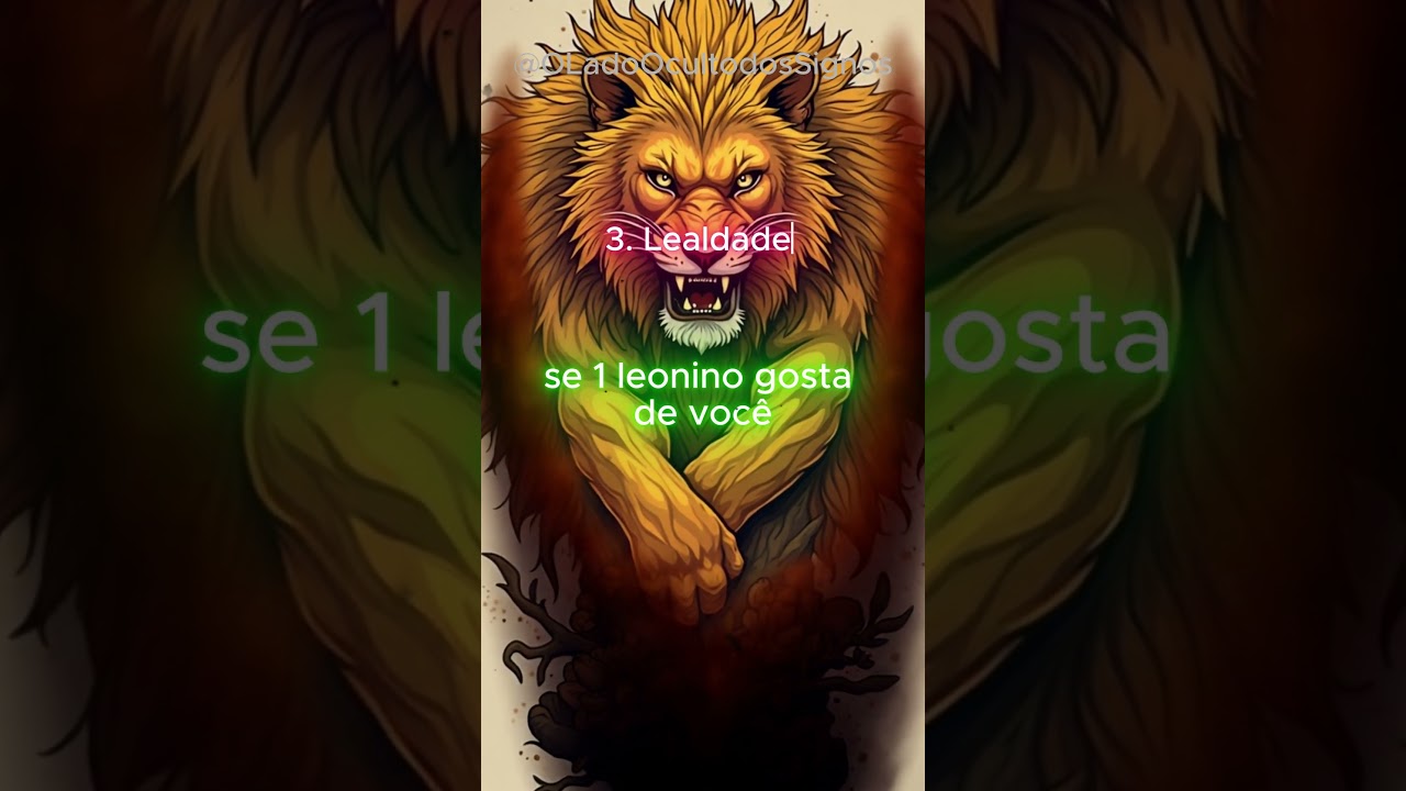 Le&atilde;o: O Signo Mais Poderoso do Zod&iacute;aco! 🔥👑 #signos #signoleao  #astrologia #le&atilde;o  #zodiac  #misterio