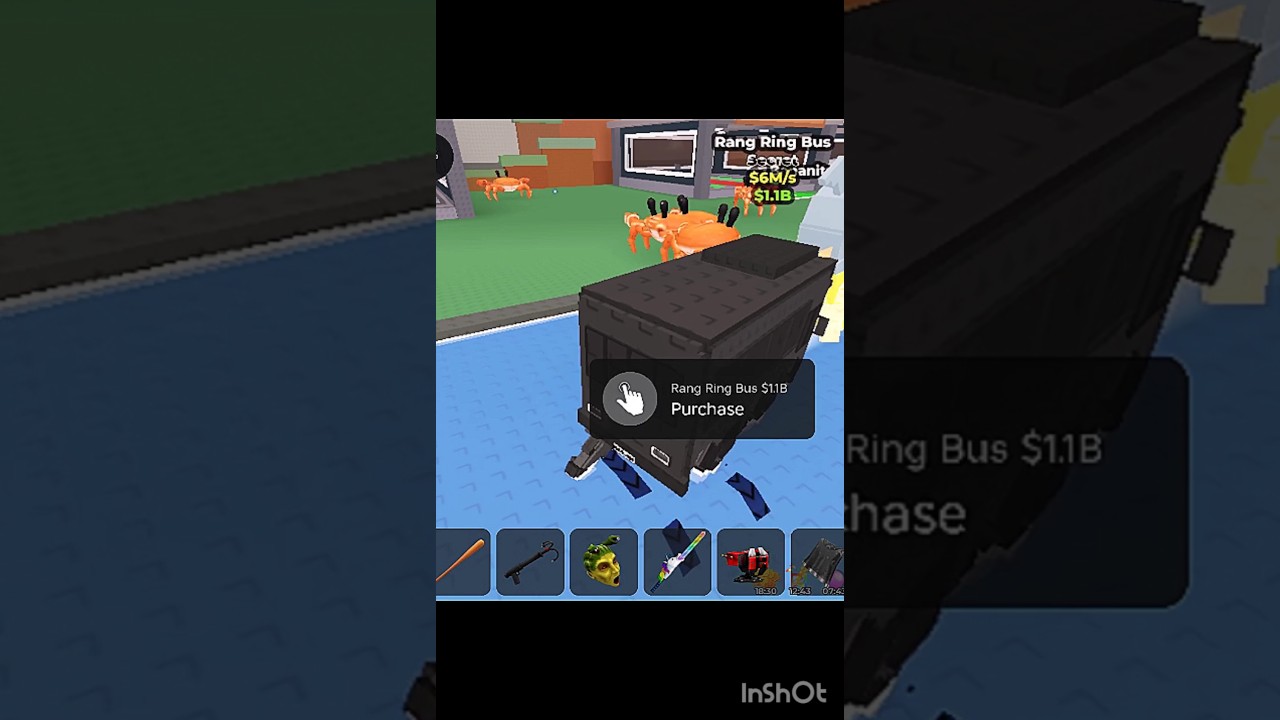 I got ring rang bus it was 1% #roblox #stealabrainrot