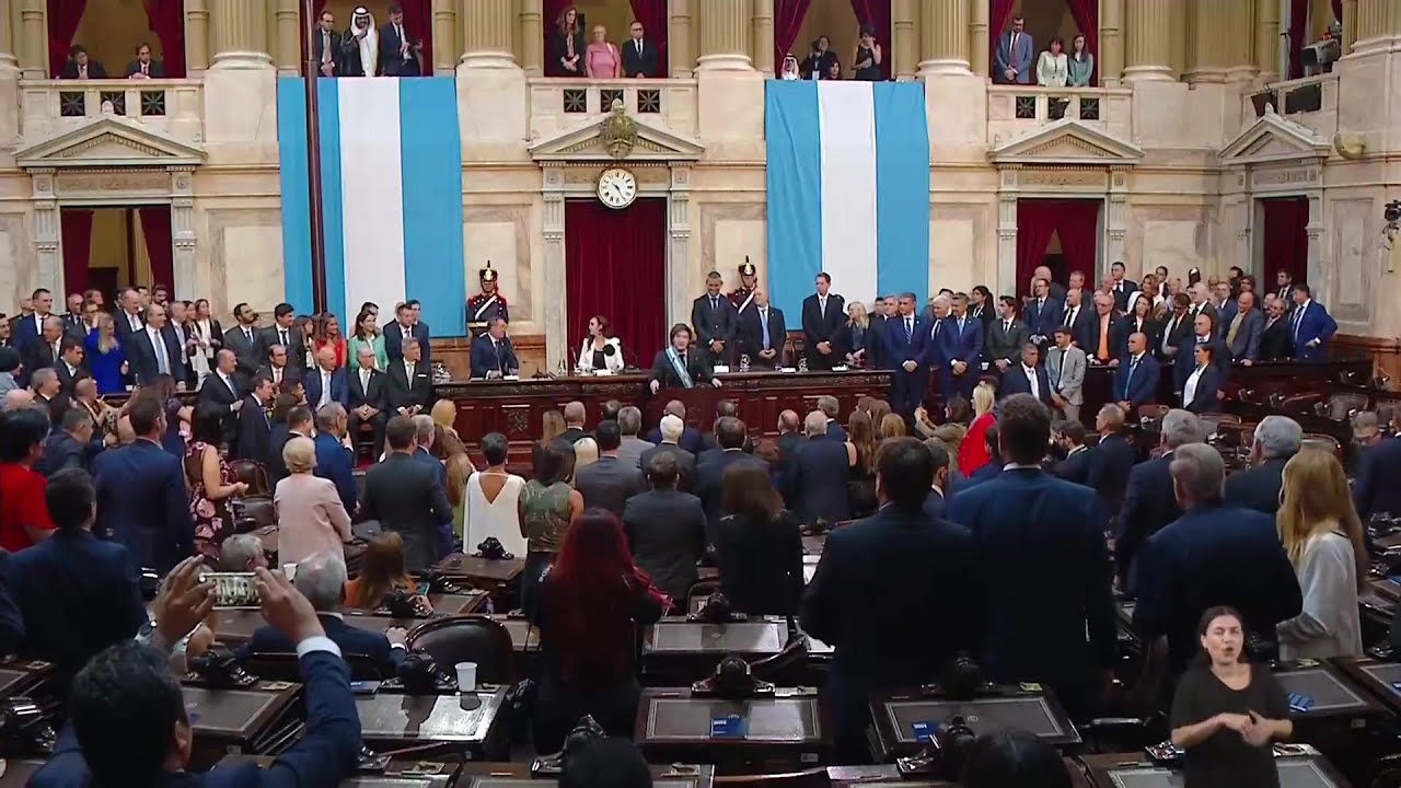 🔴TENSO FINAL ENTRE MILEI Y VILLARRUEL EN LA APERTURA DE SESIONES: 