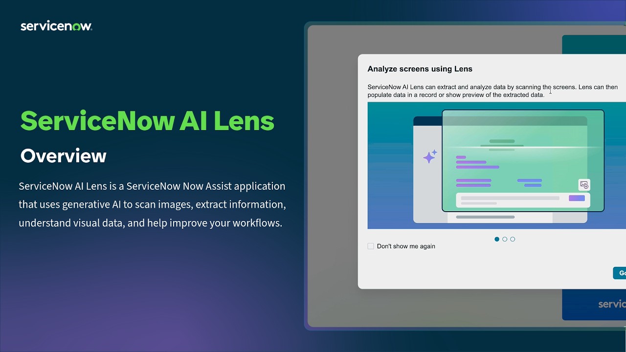 ServiceNow AI Lens | Обзор