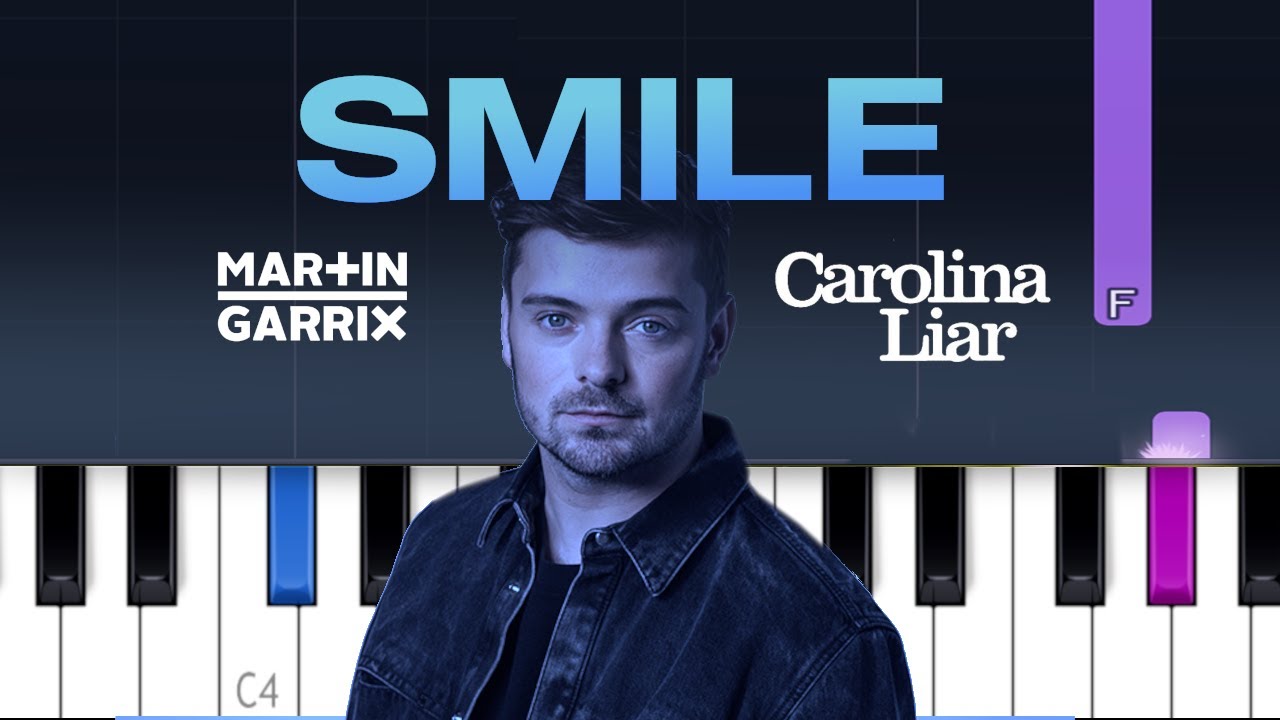 Martin Garrix - Smile ft California Liar (Piano Tutorial)