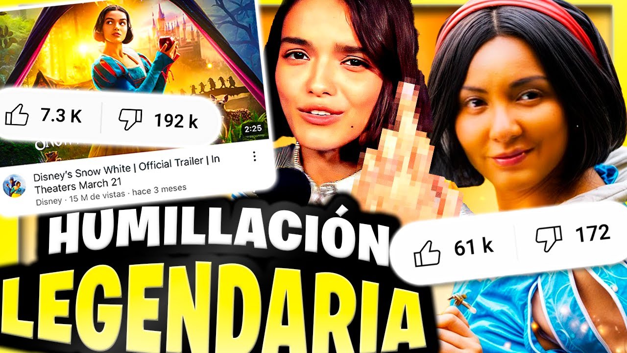 La PARODIA de Prieta Nieves tiene MÁS LIKES que el trailer de Blancanieves 🤣 Disney VS EnchufeTV