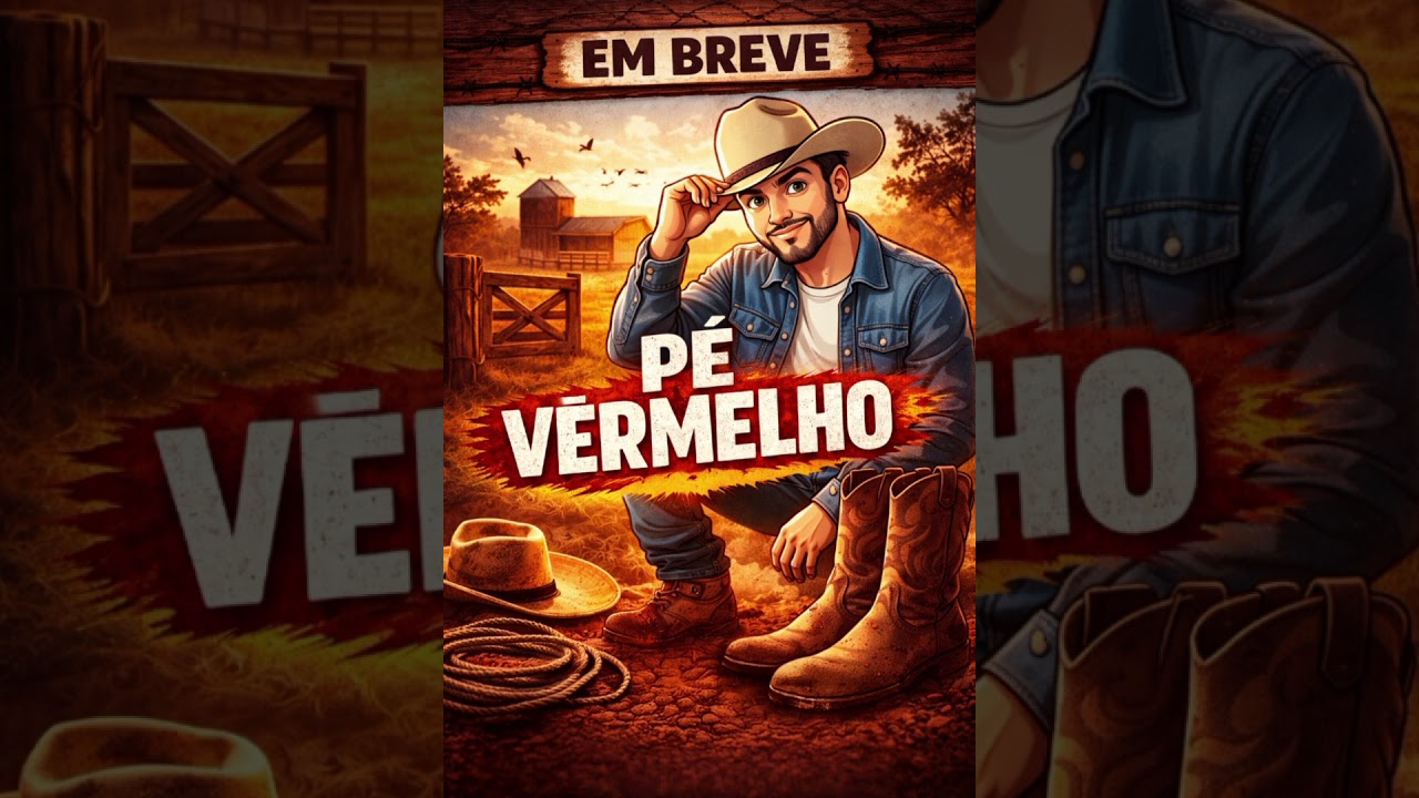 Pé Vermelho (Áudio Oficial) 🚜🔥 | Sertanejo Raiz 2026