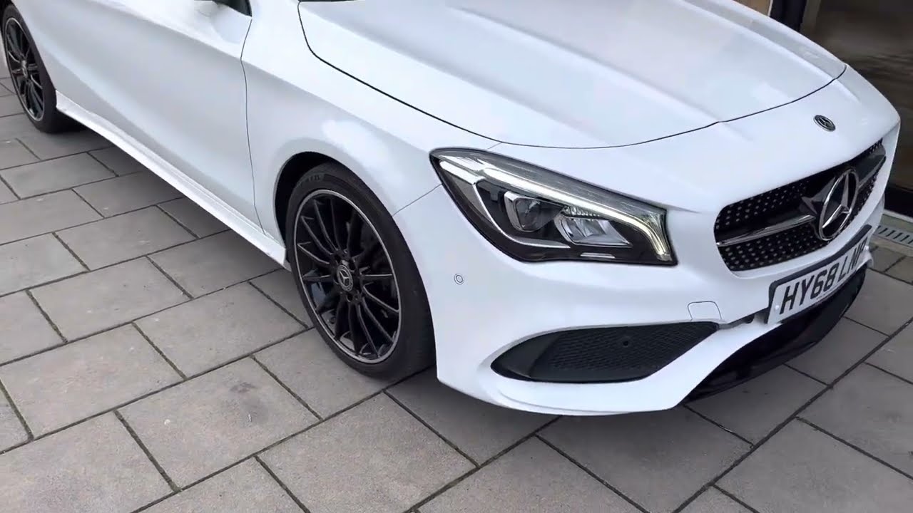 2018 68 Mercedes CLA 200 AMG LINE NIGHT EDITION PLUS Petrol Auto