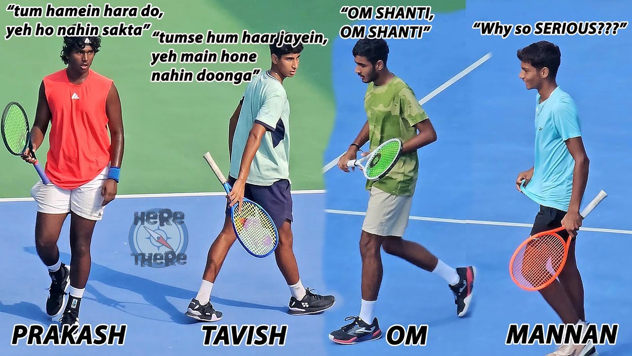 Om & Mannan vs Prakaash & Tavish, Boys Under 16, Doubles, Final, Fenesta Open 2025 #tennisjunior