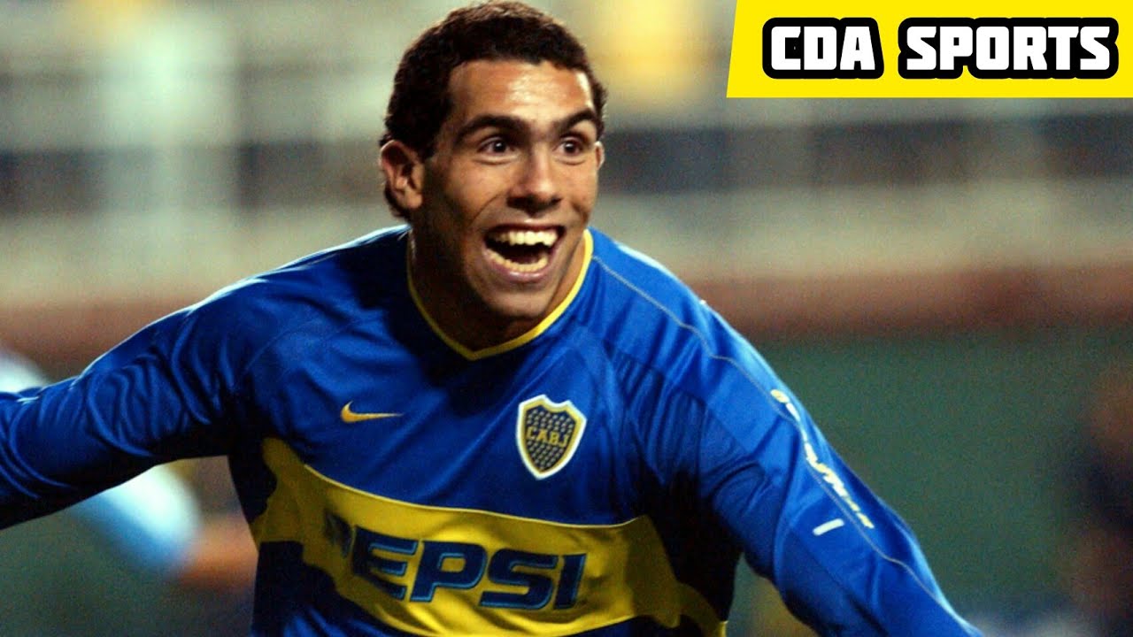 TODOS los GOLES de CARLOS TEVEZ en BOCA JUNIORS (1er CICLO)