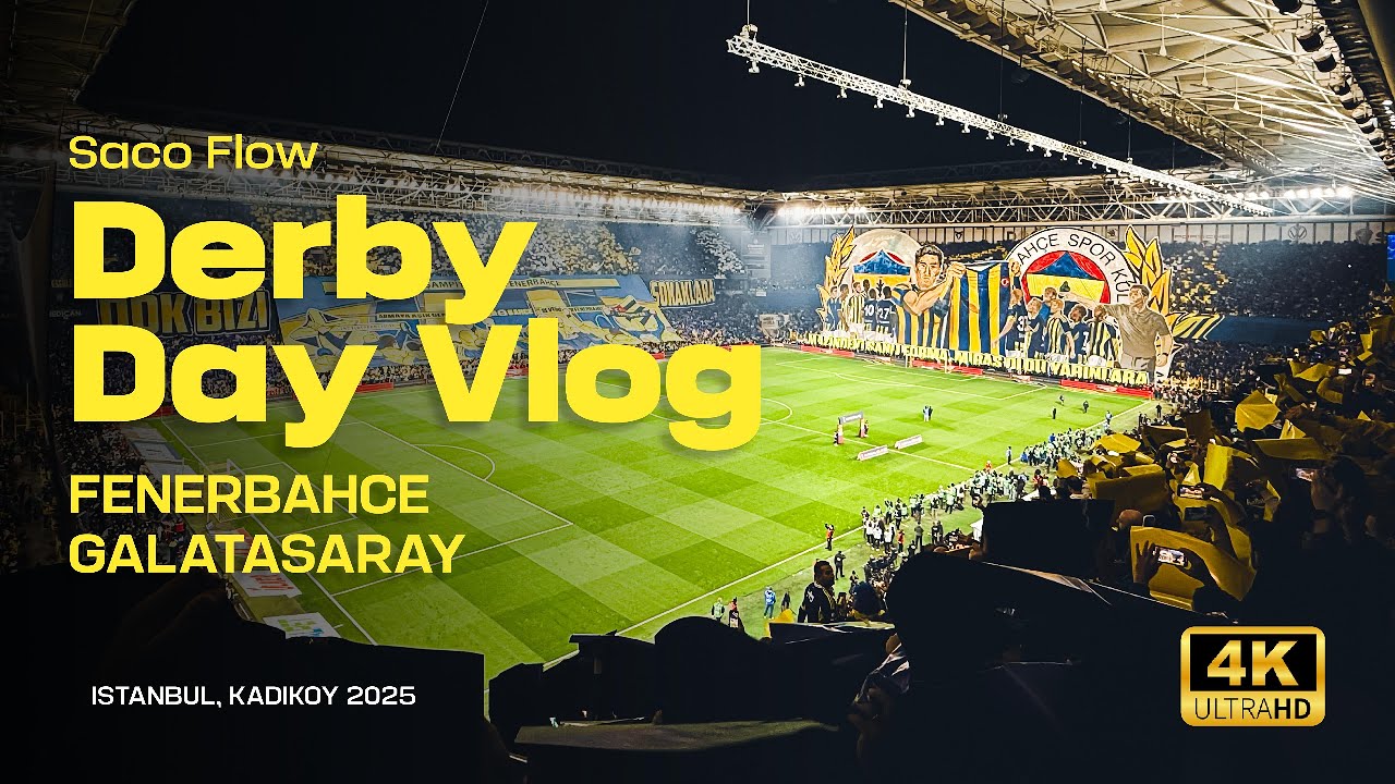 Фенербахче vs Галатасарай | Дерби-влог в Кадыкёе — Незабываемая ночь (1.12.2025)