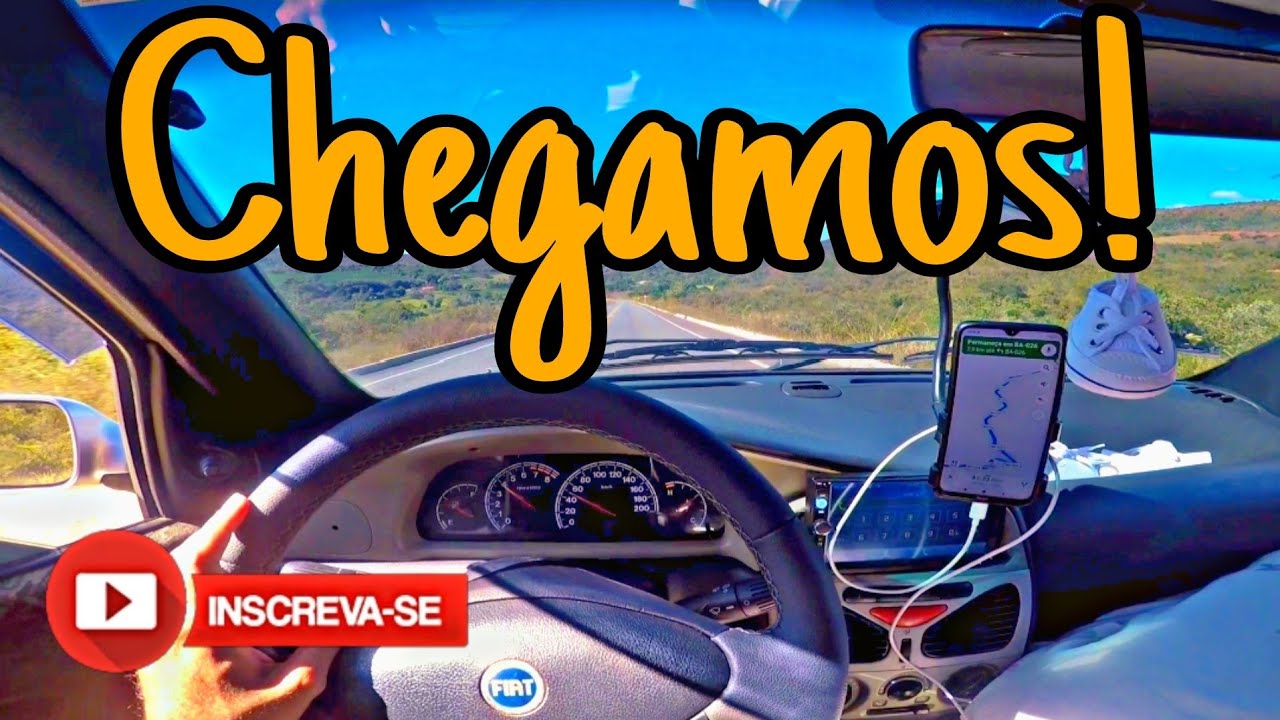 Viagem para Bahia | Chegamos em Tanha&ccedil;u BA | Carro Vlog com o Palio 1.3 16v