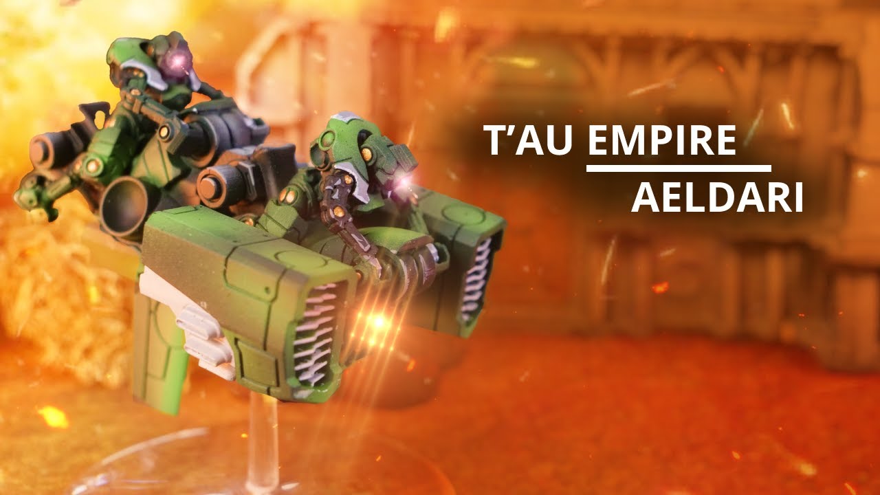 Tau Empire vs Aeldari - A 10th Edition Warhammer 40k Battle Report #warhammer40k