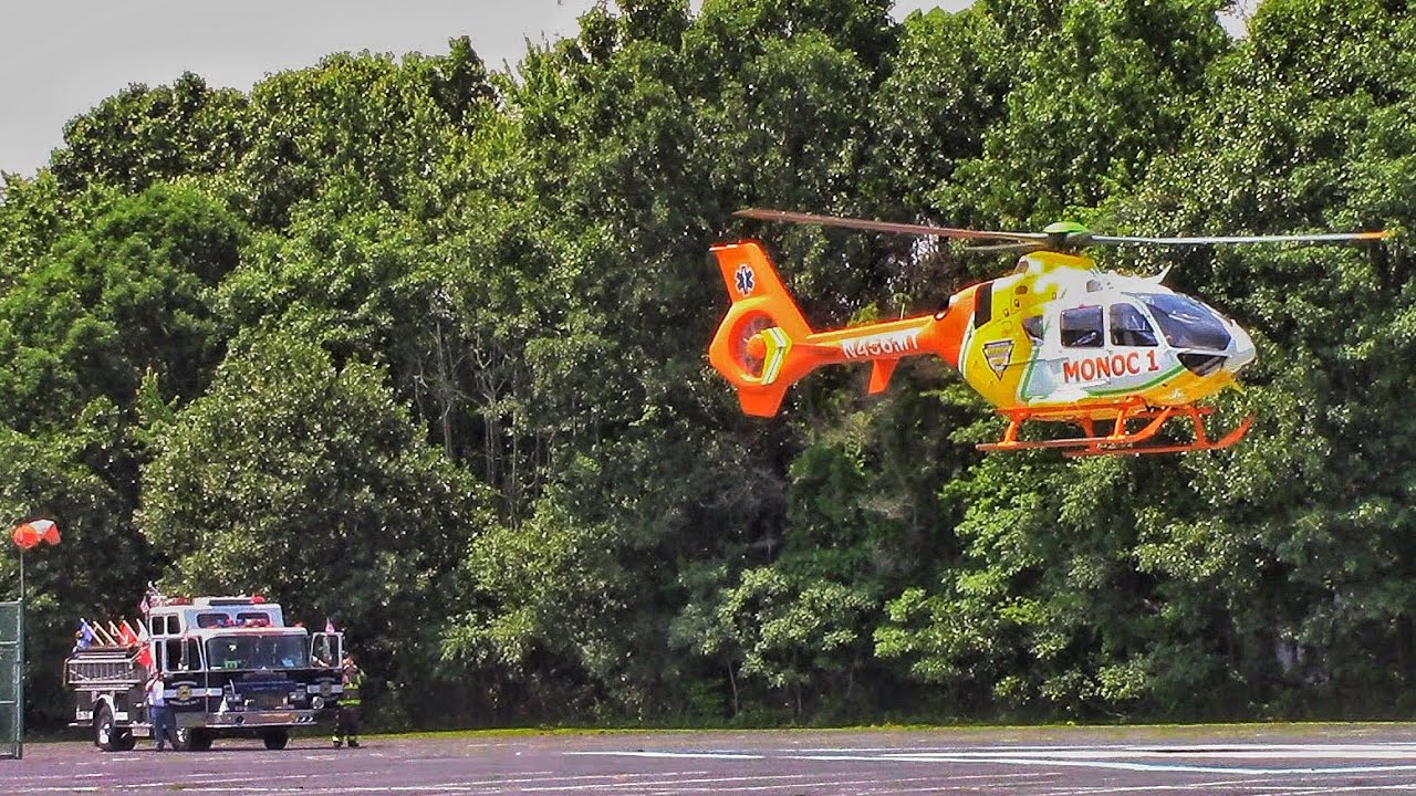 Matawan Fire Department MONOC 1 Medical Helicopter Landing Zone Assignment 6-8-18