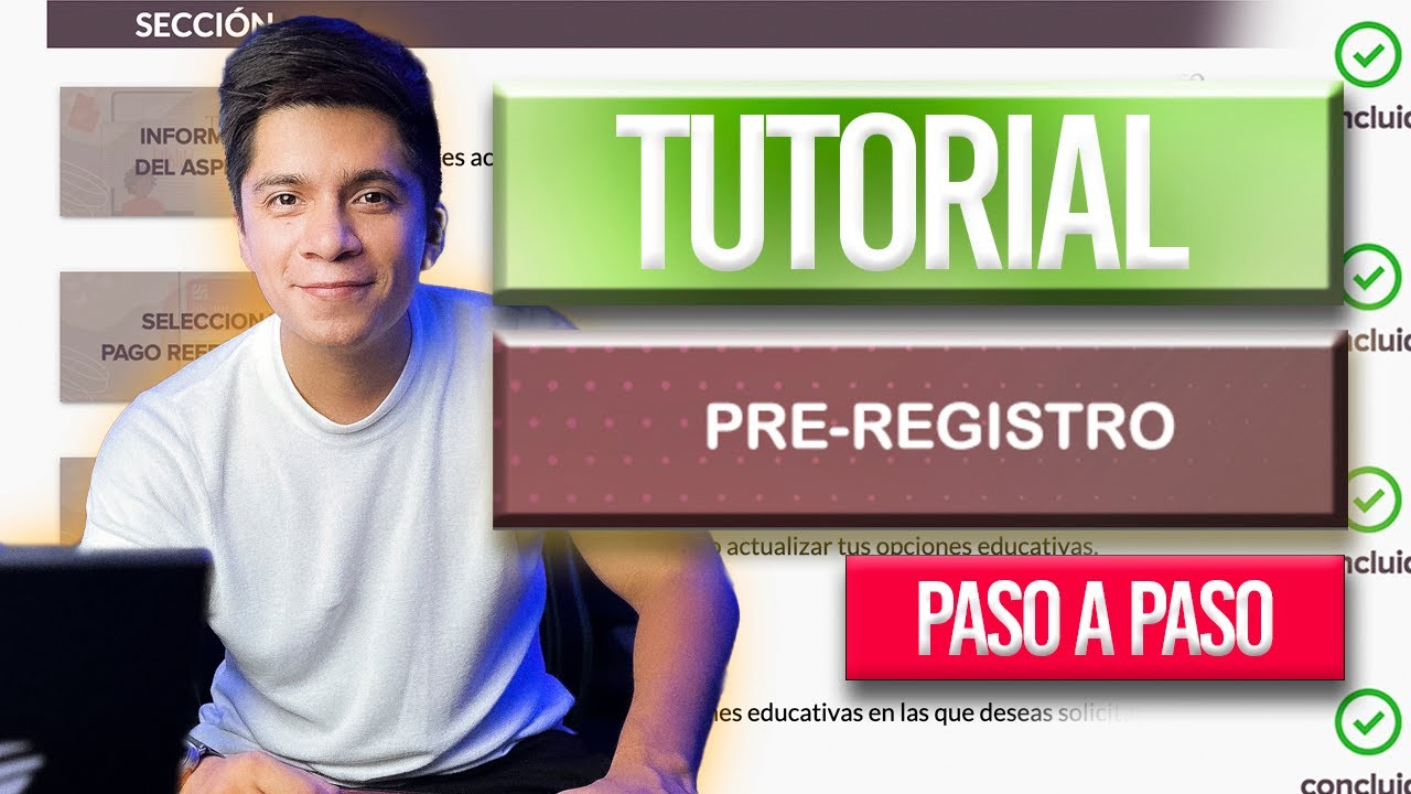 TUTORIAL DE PRE-REGISTRO MUY FÁCIL | COMIPEMS 2024
