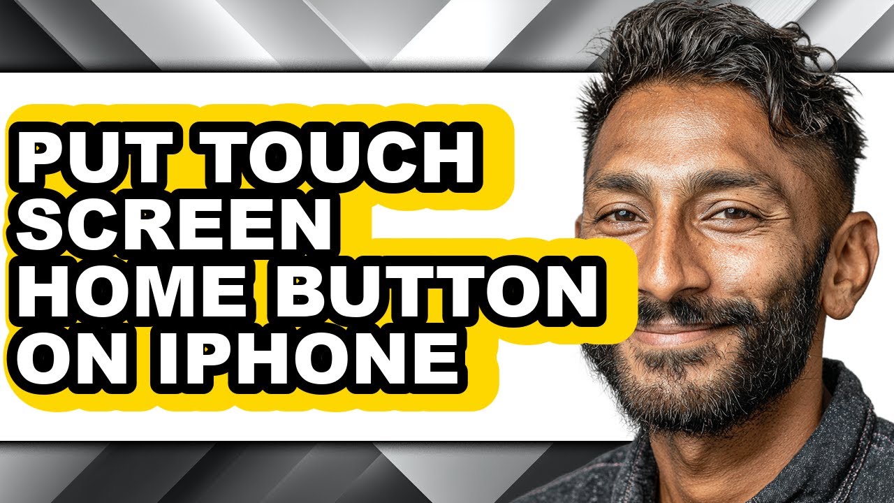 How to Put Touch Screen Home Button on Iphone - Step by Step
