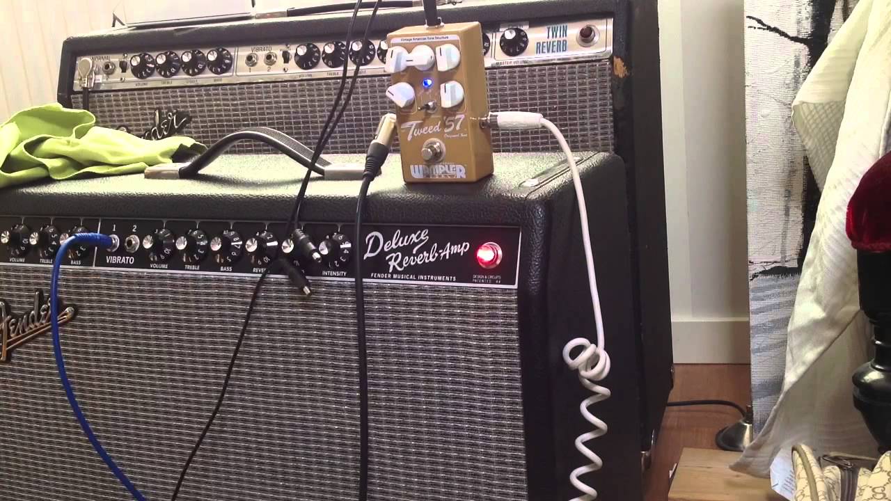 Wampler Tweed 57 pedal test or demo or whatever...