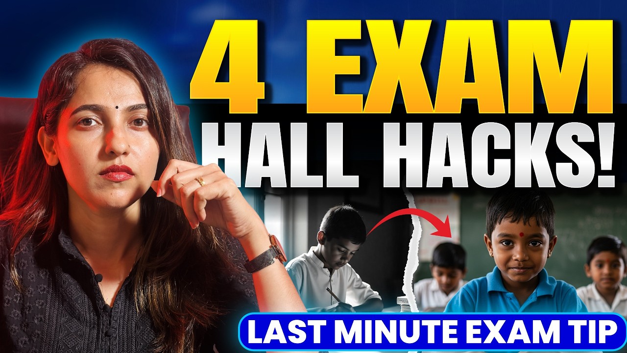 Last Minute Exam Tips to Boost Your Marks 📈 (Do This Before the Exam!)