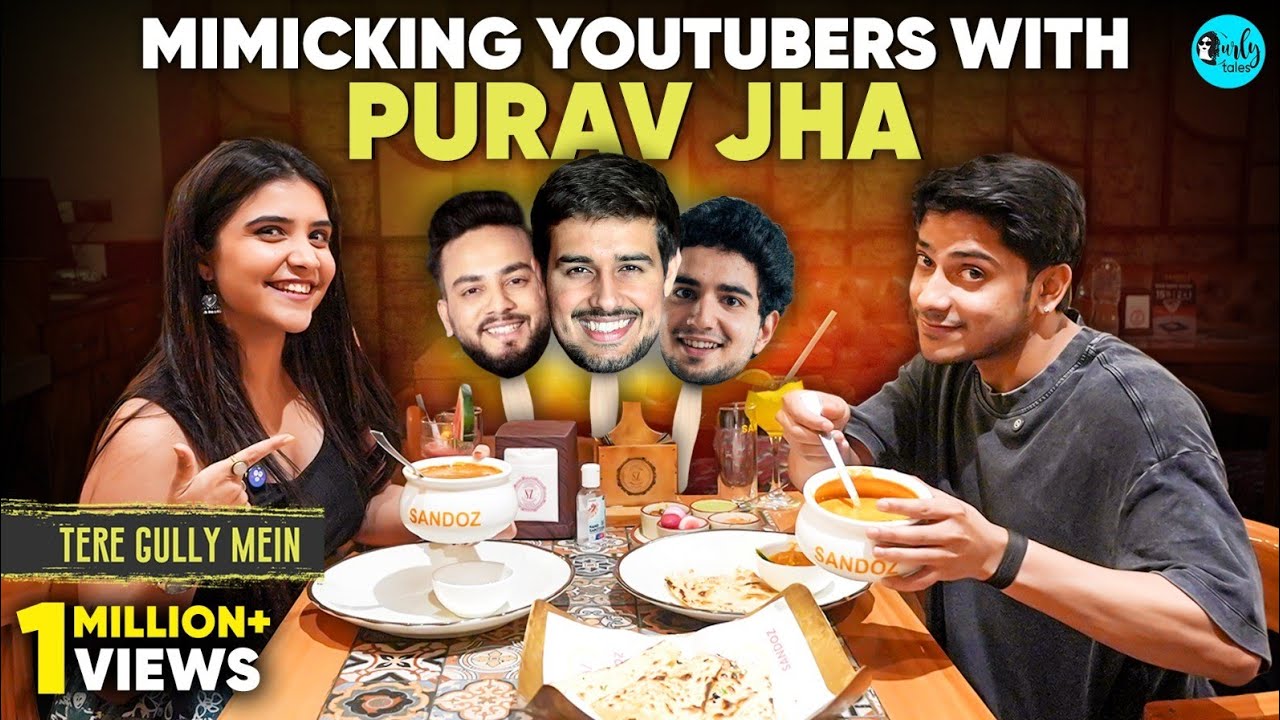 Finding Best Paschim Vihar Food With AI Purav Jha In Delhi | Tere Gully Mein Ep 109 | Curly Tales