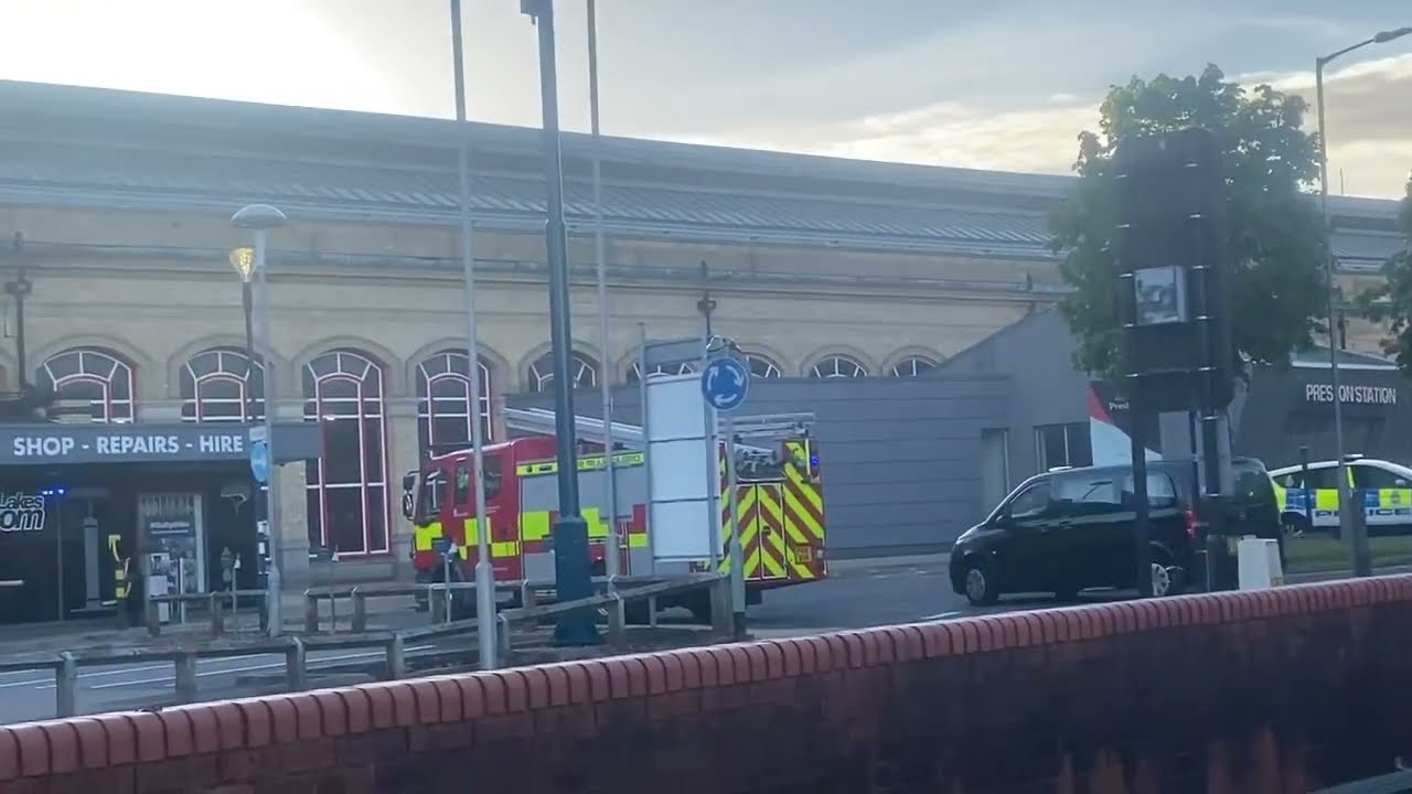 Fire Alarm at Preston Train Station (Car Park)