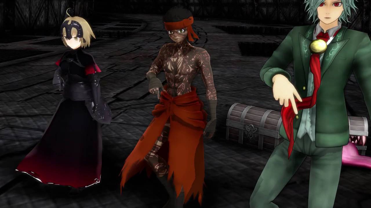 【Fate/MMD】アヴェンジャーたちで「WAVE」