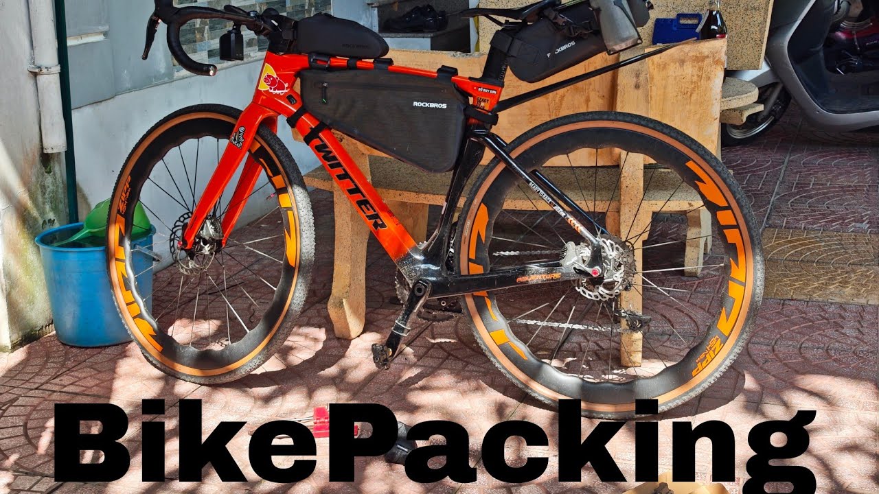Style BikePacking để đi tour #cycling #gravel #bikepacking #twitter 