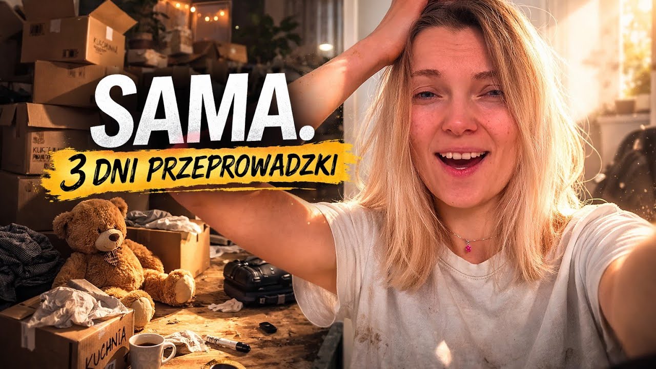 Przerosła mnie ta przeprowadzka… 3 dni bez snu