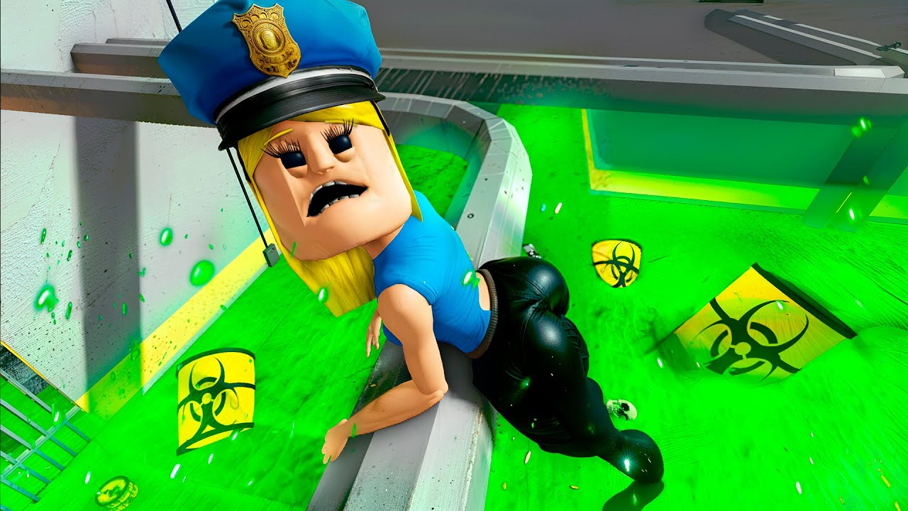 TOXIC MODE! INSIDE BARRY'S ACID WOMAN NEEDS HELP! ESCAPE FROM BARRY'S PRISON! #roblox #obby