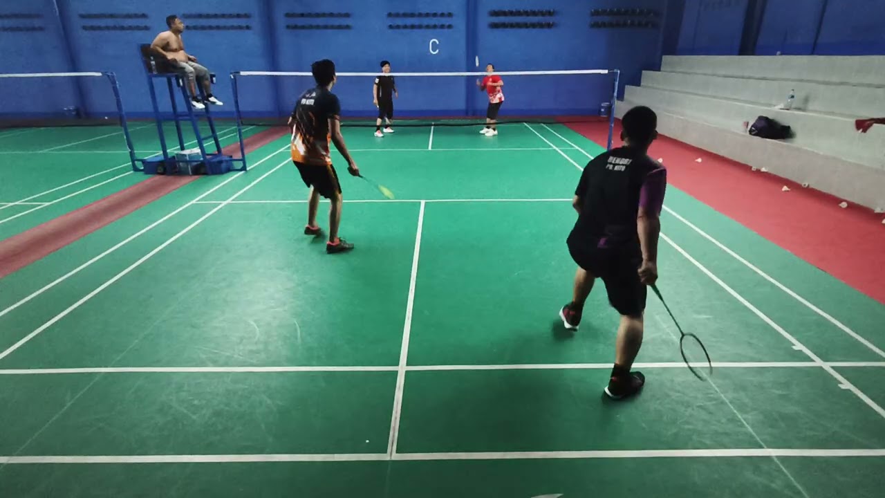 Hendri/Fikri 🆚 Abriyanto/Santos @PBKITO 