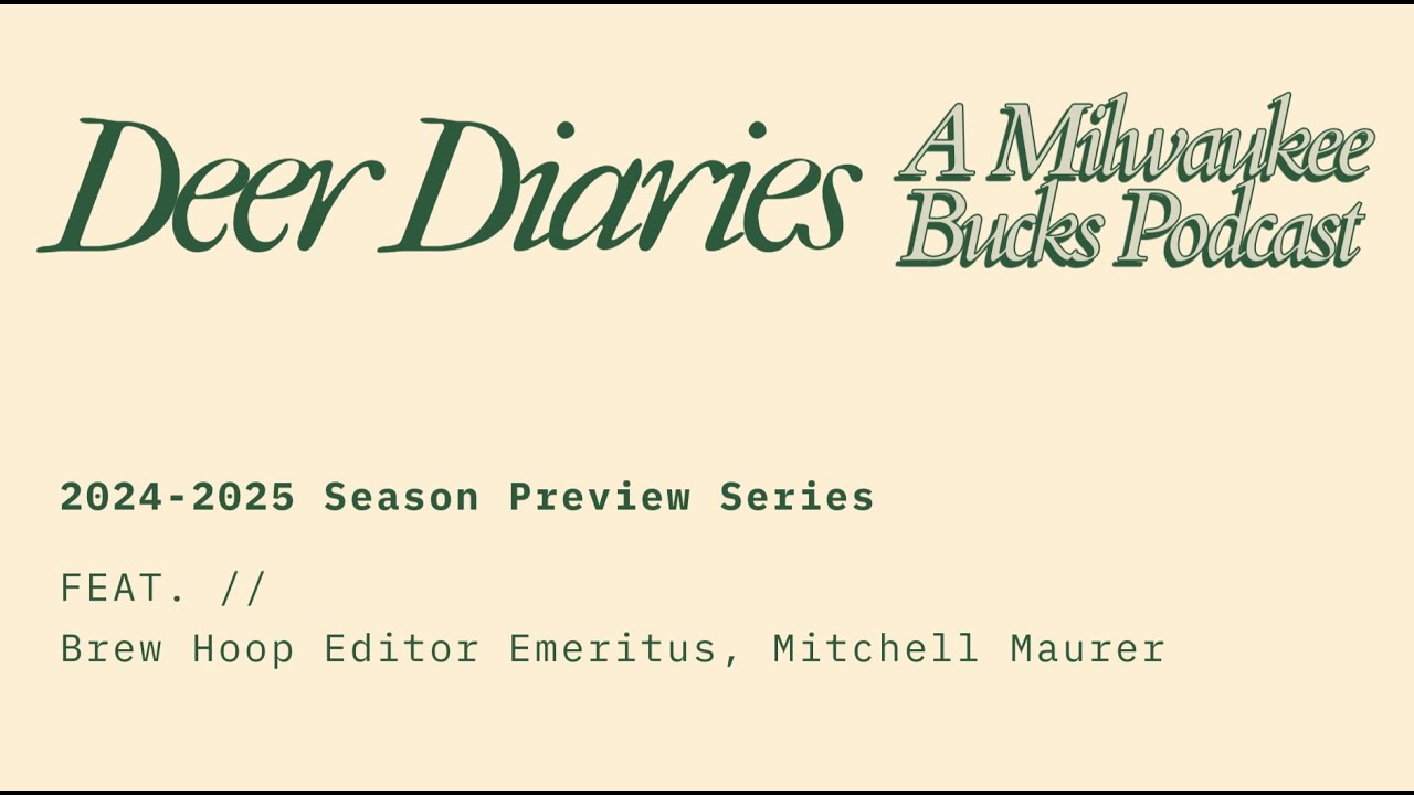 Deer Diaries - Season Preview Series, Feat. Mitchell Maurer