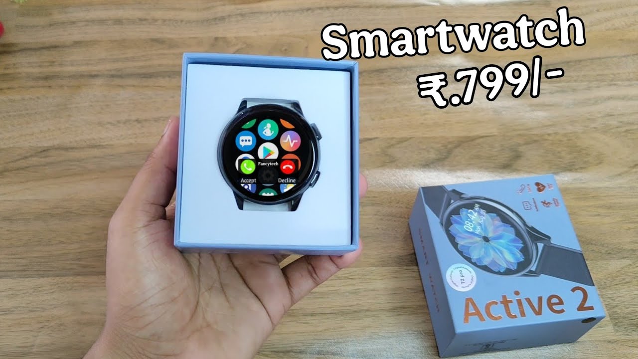 Round dial smart watch | Unboxing & Review | Smartwatch 🔥F.t